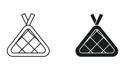 Teepee icon set with different styles © Meta
