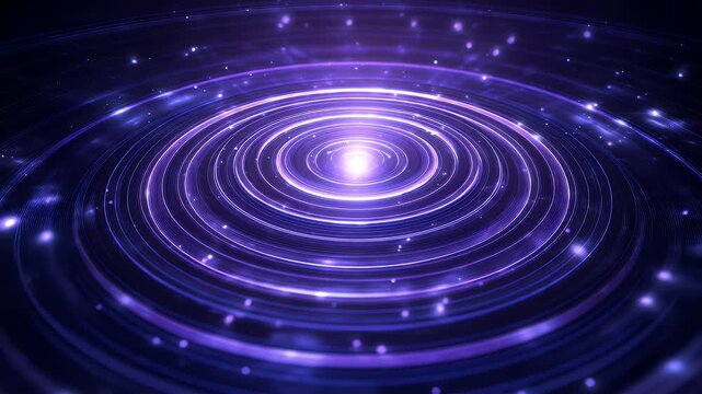 Radiant Cosmic Energy Rings in Deep Space