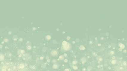 Abstract green bokeh light background © Marina