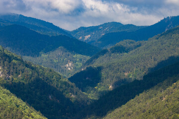 mountain landscape with mountains