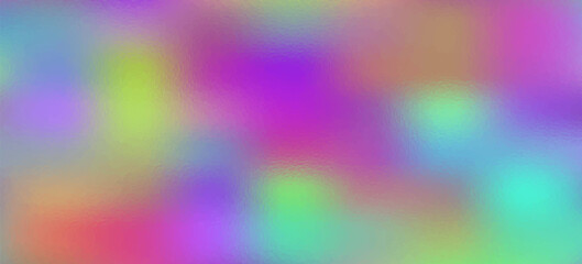 Iridescent silver, hologram rainbow foil texture background. Raster image.