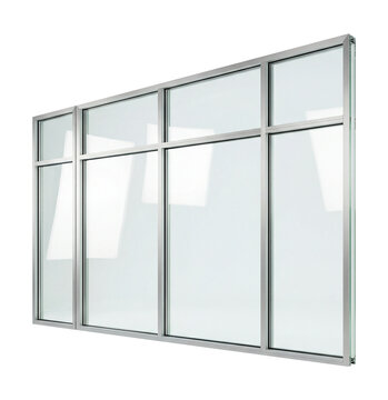 Bay window with energy-efficient double glazing.
