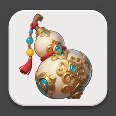 Chinese ancient style texture gourd