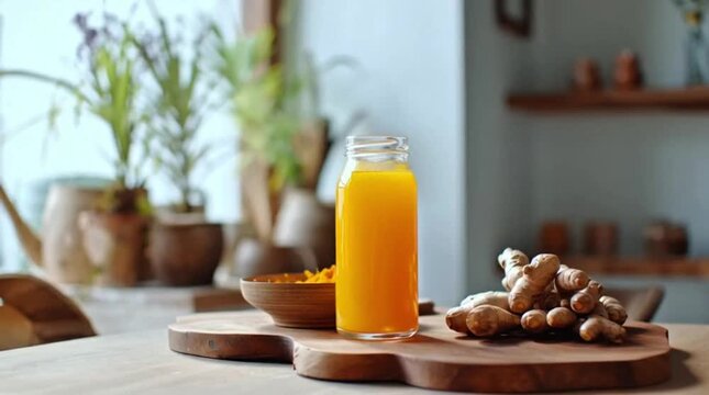 Modern Healthy Lifestyle with Jamu Herbal Drink