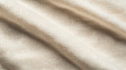 Fototapeta premium Detailed close up view of pristine white fabric texture showcasing intricate weave and soft material surface.
