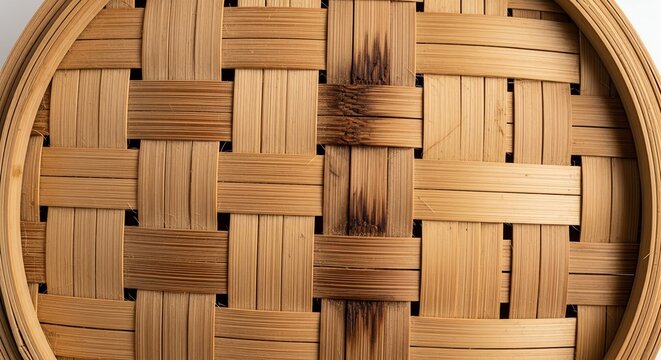 Bamboo Steam Basket Texture