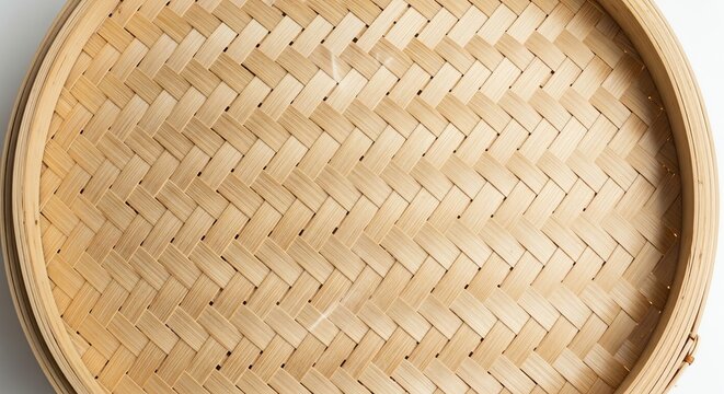 Bamboo Steam Basket Texture