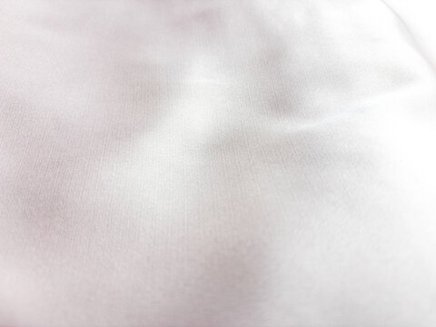 Perspective view of white light box fabric texture for photography