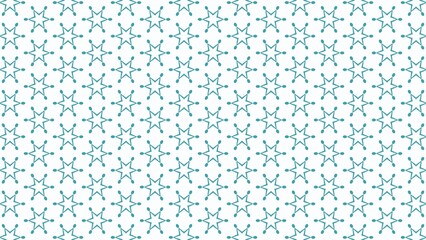 A blue and white pattern of stars