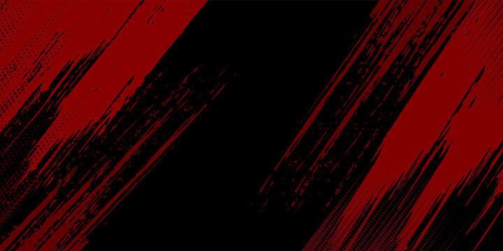 sports background design with red and black accent colors with a dot texture pattern vector illustration modern eps10