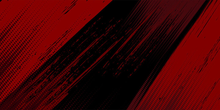 sports background design with red and black accent colors with a dot texture pattern vector illustration modern eps10