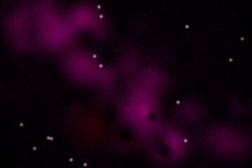 Fototapeta premium Abstract Pink Purple Nebula, Deep Space Background, Cosmic Starfield Texture, Galaxy Dust Pattern, Sci-Fi Universe Wallpaper, Vibrant Glow Design