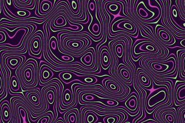 Abstract Purple Pink Topographic Lines, Wavy Contour Texture, Modern Liquid Pattern, Creative Map Wallpaper, Organic Shapes Design, Vibrant Backdrop