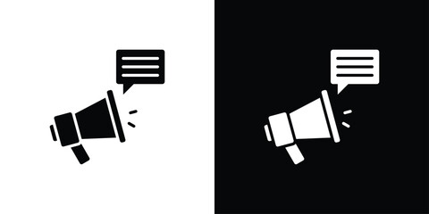 Campaign Icon Sheet Black And White