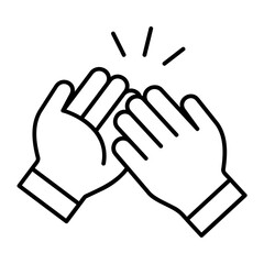 Obraz premium high five