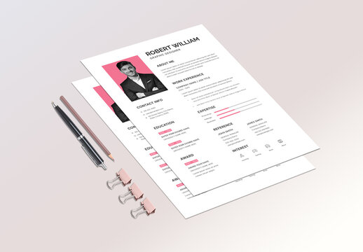 Modern Resume CV Template
