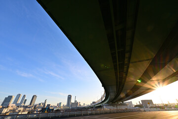 黄金陸橋から見る名古屋駅の高層ビル群 © Kazuyoshi  Ozaki