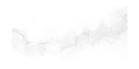 Soft abstract white smoke waves floating on clean background with gentle motion and minimal artistic texture