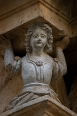 Historic interior of San Jos&eacute; Cathedral in Antigua Guatemala showcasing Spanish colonial architecture and centuries of cultural heritage