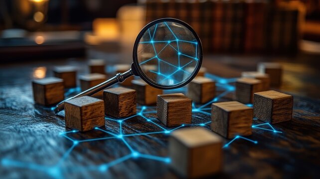 Conceptual Data Network Analysis with Magnifying Glass data network conceptual connection research