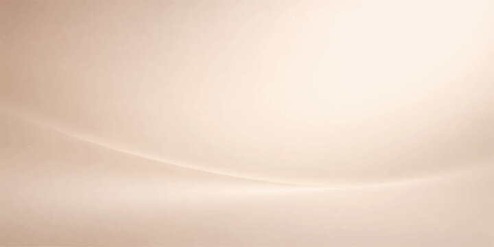 Minimal beige abstract background with smooth light waves and soft neutral gradient tones