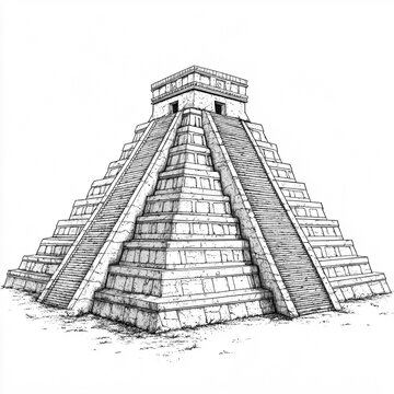 angel, comercio, mexico, city, monument, statue, landmark, historic, heritage, commerce, symbol, urban, illustration, drawing, lineart, monochrome, black, white, outline, vector, sketch, travel, touri