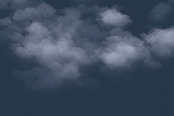 Obraz premium Smoke Fog Cloud Overlay Effect Background