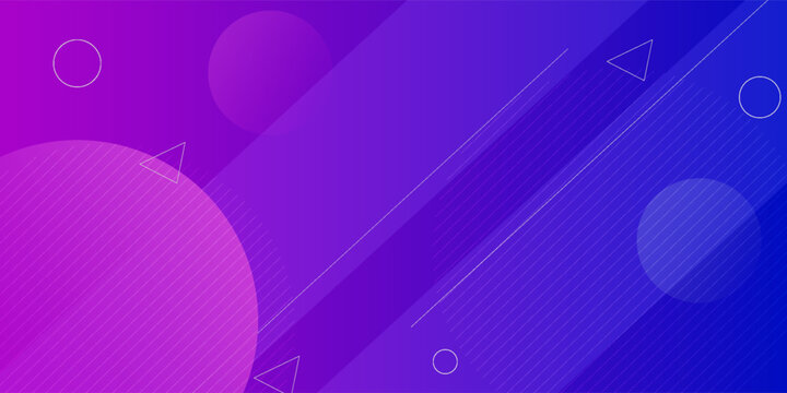 Dinamic geometric background. Trendy gradient shapes composition. Eps10 vector