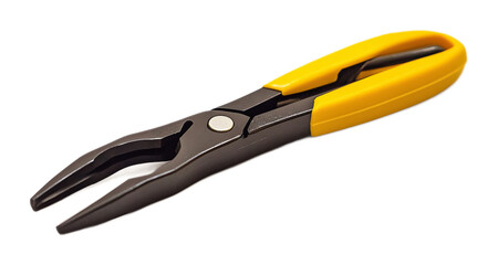 Obraz premium Wire Stripper - Precision Wire Stripper for Safe and Accurate Wire Insulation Removal Isolated on White Background