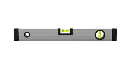 Spirit level tool isolated on transparent background