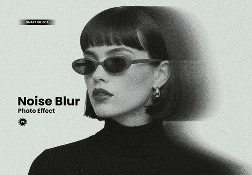 Noise Blur Photo Effect