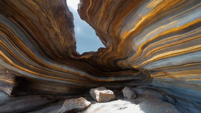 Close examination of crater formation uncovers the intricate layers of sediment and rock, offering a glimpse into the geological timeline and the forces that continue to shape our world. cinematic