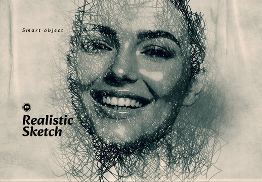 Realistic Sketch Photo Effect