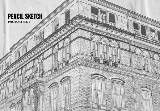 Pencil Sketch Photo Effect