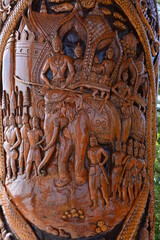 タイ チェンマイのワット・プラタート・ドイ・ステープ（ドイステープ寺院）