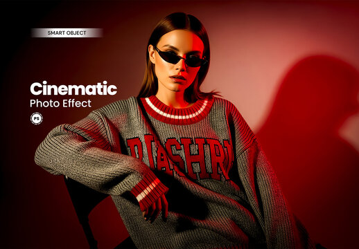 Cinematic Photo Effect Template
