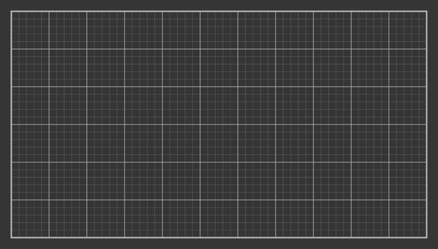 Graph paper grid background, technical plotting paper with square grid lines for engineering sketches, architectural blueprints, mathematics education, and digital design projects