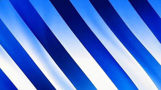Blue and white diagonal stripes pattern