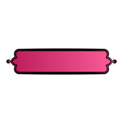 luxury pink arabic islamic text box title frame border