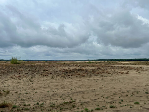 The Bledowska Desert in Klucze, Poland
