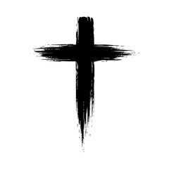 Simple Black Cross Design