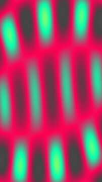Abstract Color Waves in Vibrant Neon Pink Green and Gray Pattern