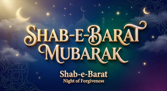 Shab e Barat Mubarak Night of Forgiveness Celebration
