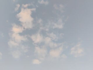 blue sky with clouds