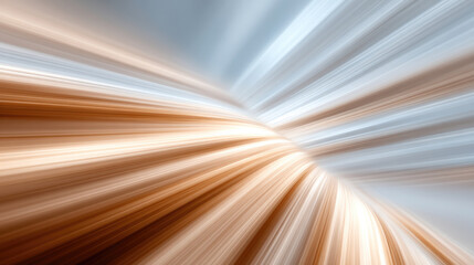 Abstract motion blur lines speed freedom dynamic energy light futuristic brown white blue modern art