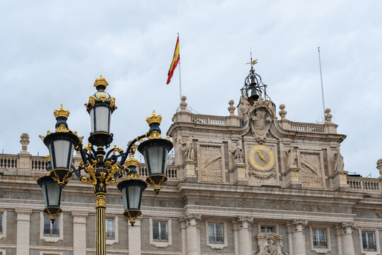 Madrid, Spain: Royal Palace in Madrid (Spanish: Palacio Real de Madrid)