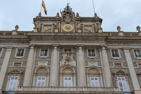 Madrid, Spain: Royal Palace in Madrid (Spanish: Palacio Real de Madrid)