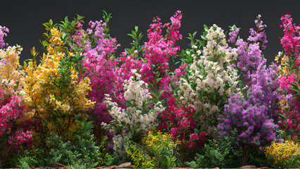 Fototapeta premium Colorful Flower Garden