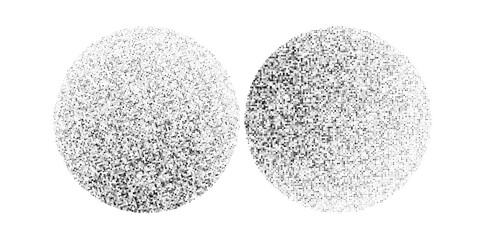 Set of black halftone dots backgrounds. vector modern dots halftone Pop art comic style gradient circle halftone set simple abstract modern art design