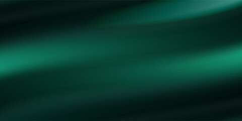 Dark teal emerald green silk satin. Shiny smooth fabric. Soft folds. Luxury background with space for design. web banner. Flat lay, top view table. Birthday, Christmas, Valentine, New year. © edi